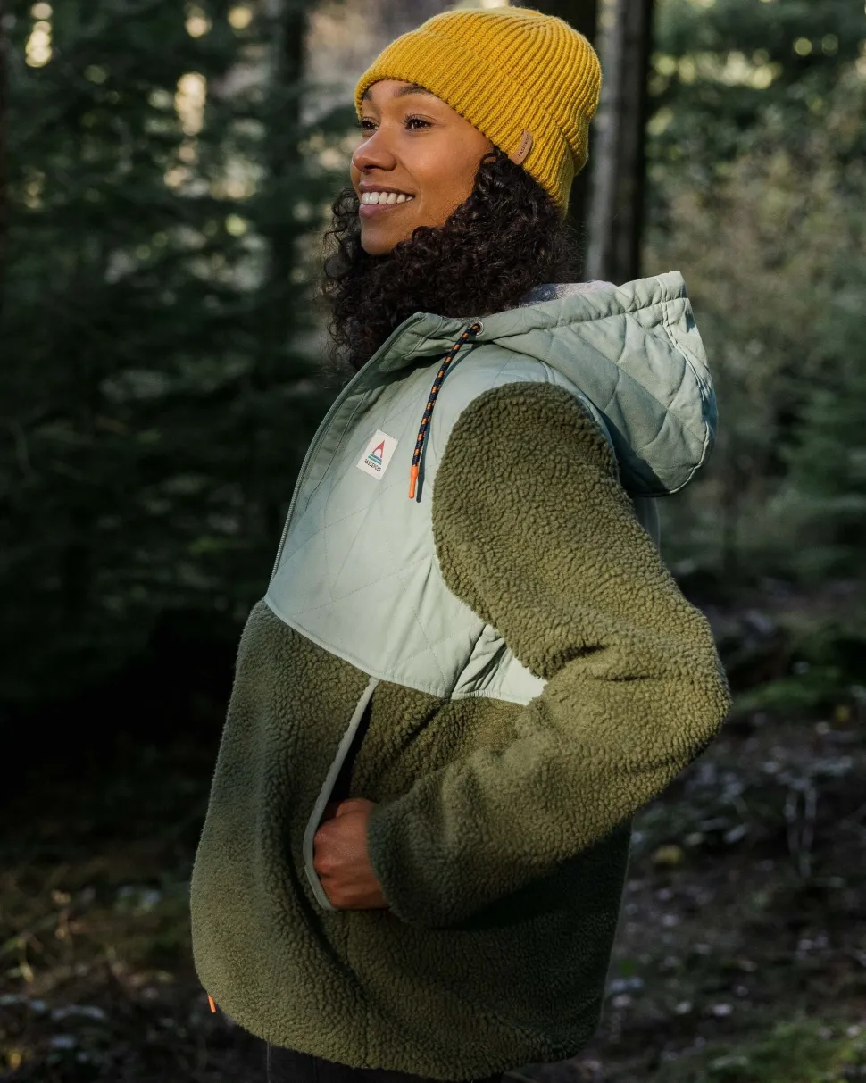 Sefton Recycled Deep-Pile Sherpa Fleece