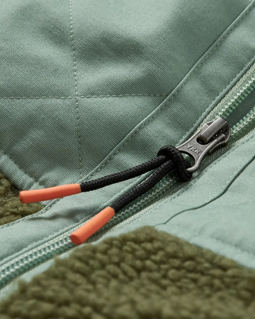 Sefton Recycled Deep-Pile Sherpa Fleece