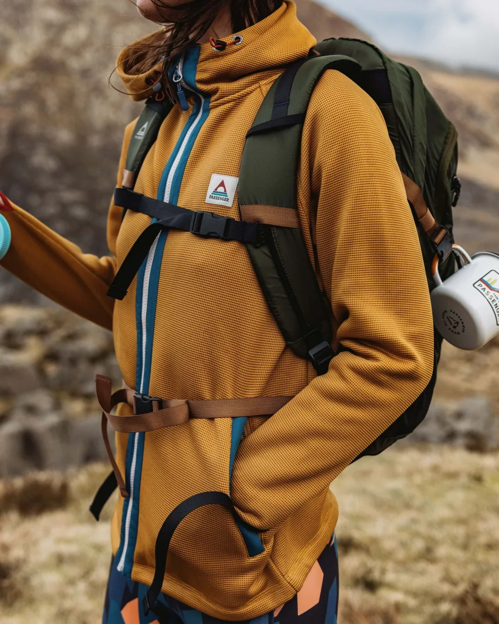 Slope Hooded Recycled Fleece