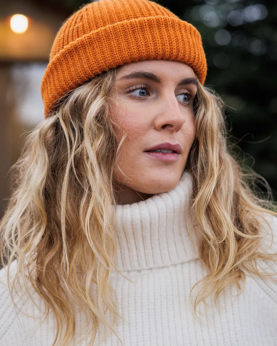 Snuggle Recycled Knitted Polo Neck