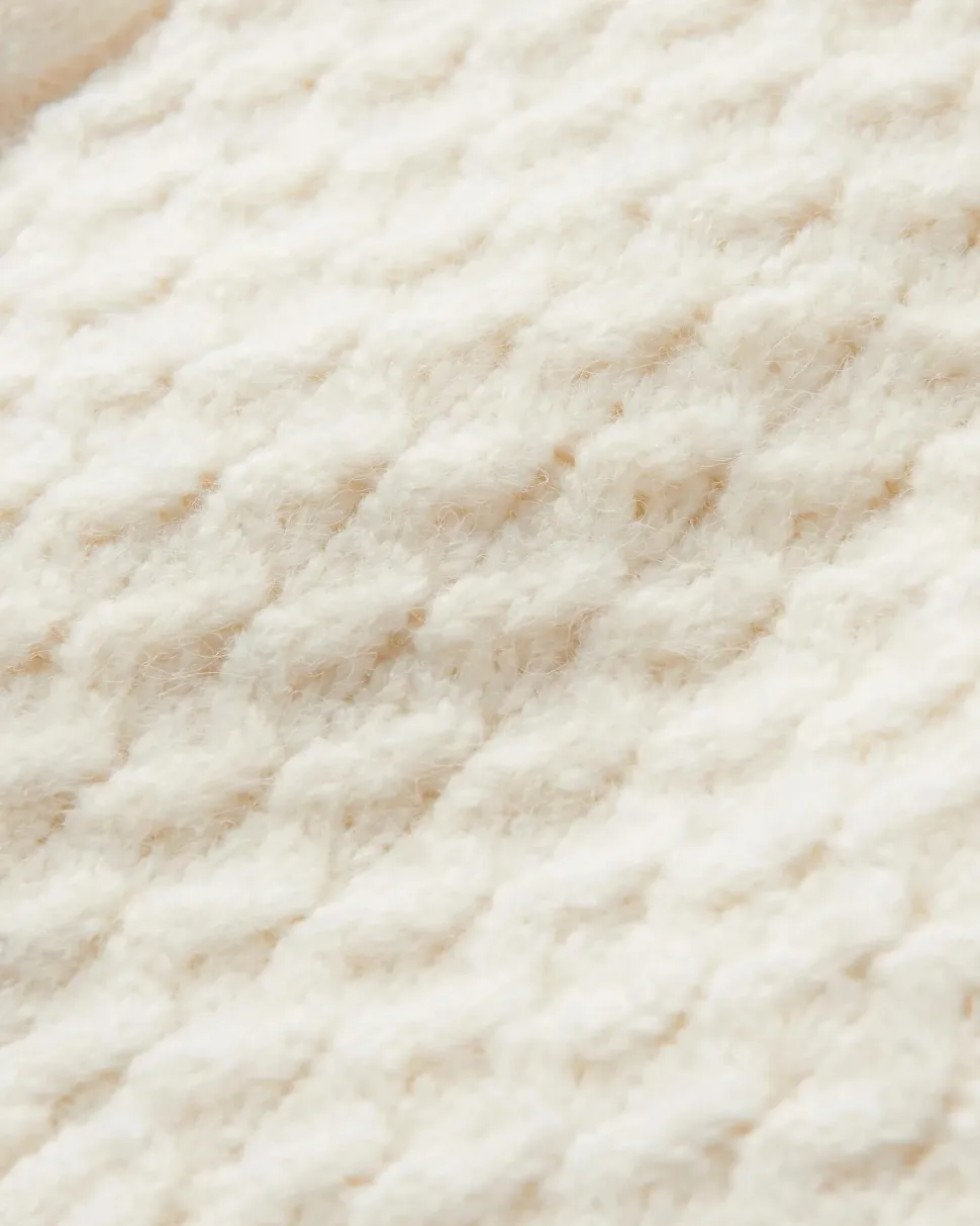 Snuggle Recycled Knitted Polo Neck