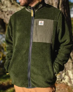 Trekker Recycled Deep-Pile Sherpa Fleece
