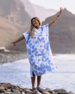 Tulum Recycled Towel Poncho