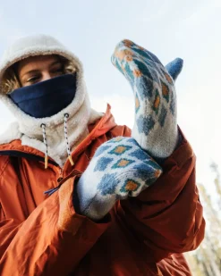 Wave Recycled Fleece Lined Mittens