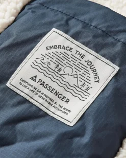 Waves Recycled Sherpa Lined Changing Robe