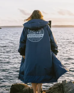 Waves Recycled Sherpa Lined Changing Robe