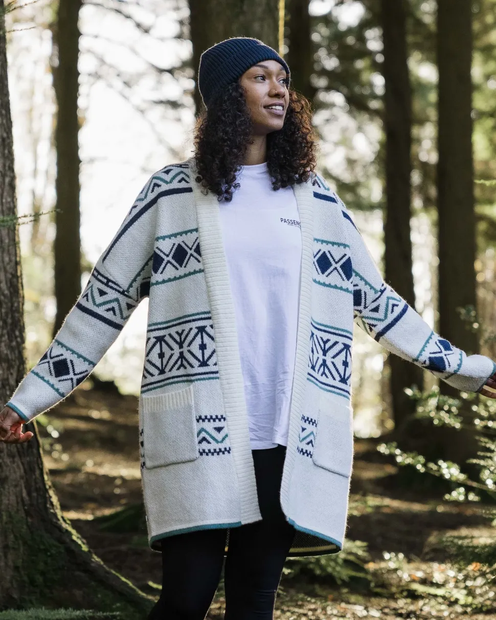 Whimsical Recycled Knit Cardigan