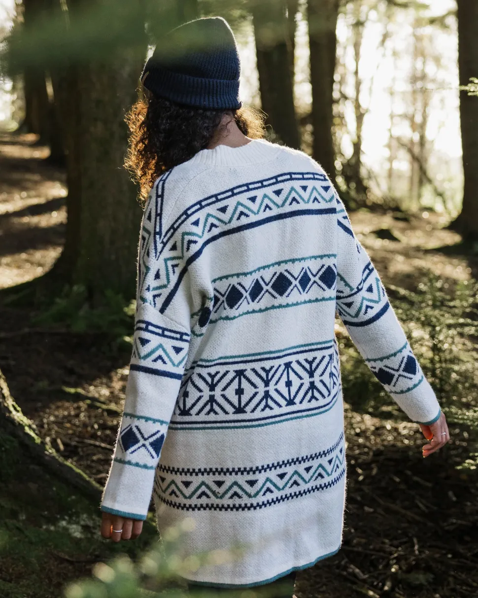 Whimsical Recycled Knit Cardigan