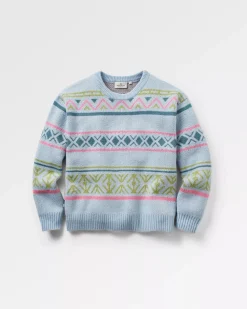 Whimsical Recycled Knitted Jumper